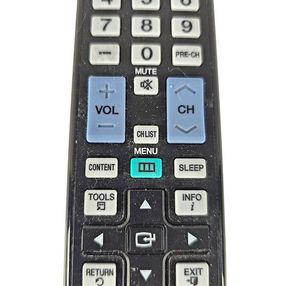 Samsung TV Remote Control AA59-00463A Original Genuine OEM Works Tested Black - Picture 9 of 13